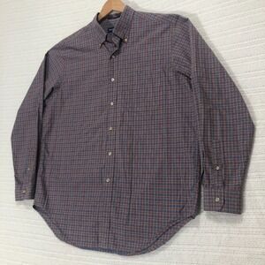 Austin Reed Plaid Button Down Shirt Long‎ Sleeve Casual Menswear L